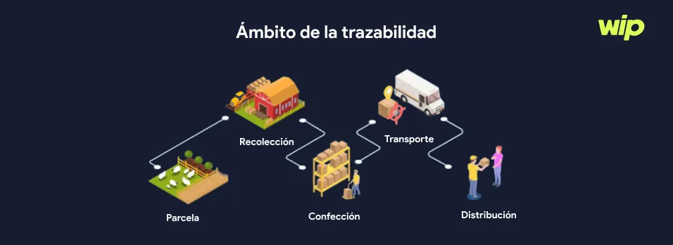 Ámbito de la trazabilidad